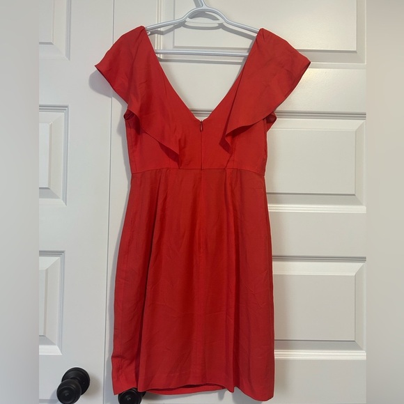 Jenny Yoo Gabby Ruffled Neck Dress - Picture 4 of 9